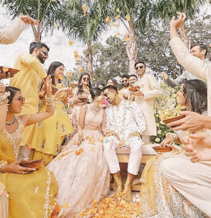 A Joyful Haldi Celebration With Family And Friends
